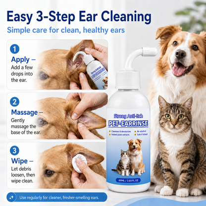 Pet Ear Cleansing Solution