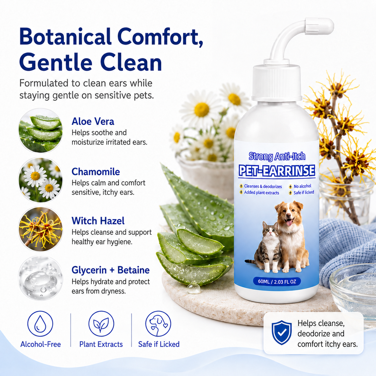 Pet Ear Cleansing Solution